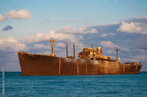 E.Evangelia ship wreck