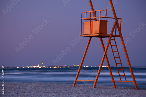 Lifeguard tower