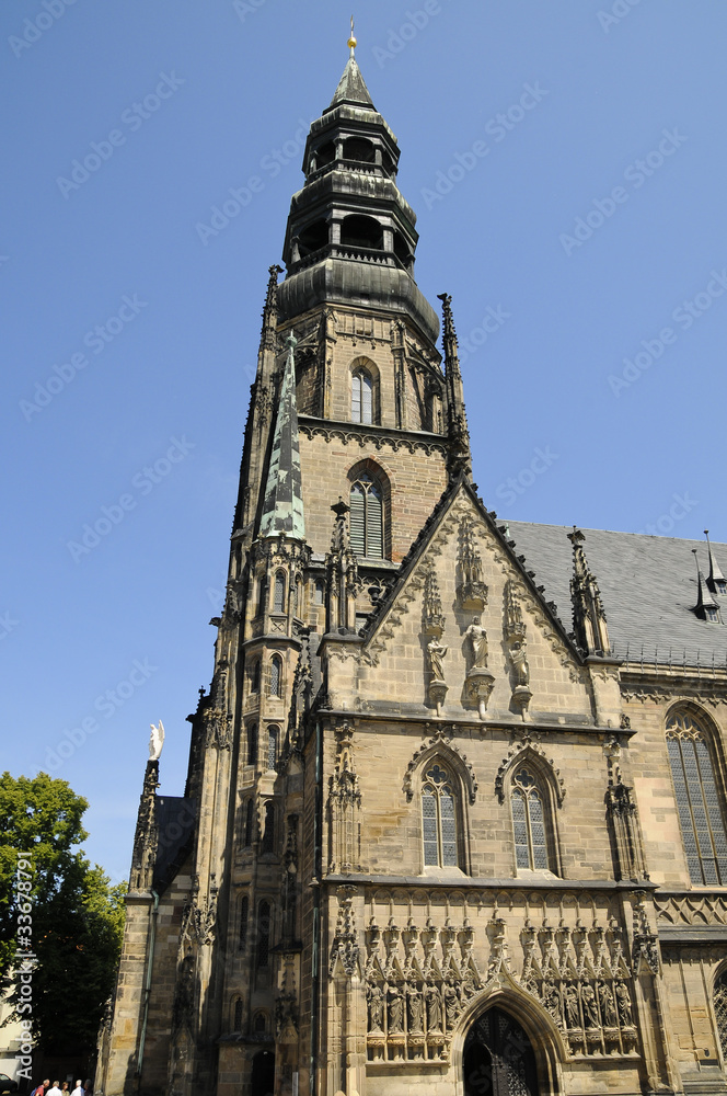 Zwickauer Dom, Marienkirche, Zickau, Sachsen, Deutschland