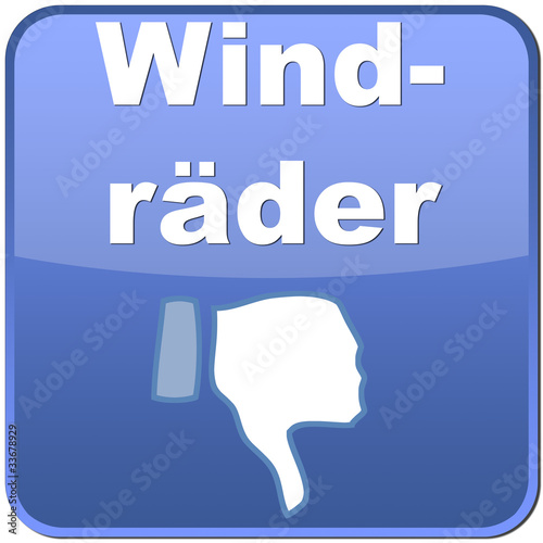 Windräder Daumen runter