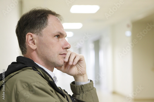 Patient in the clinic