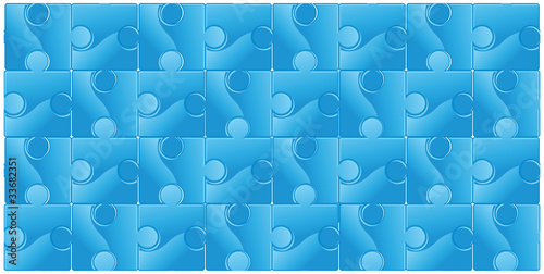 abstract seamless puzzle background