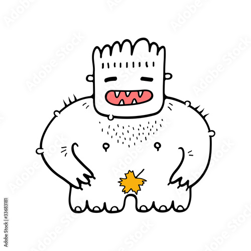 Hairy monster
