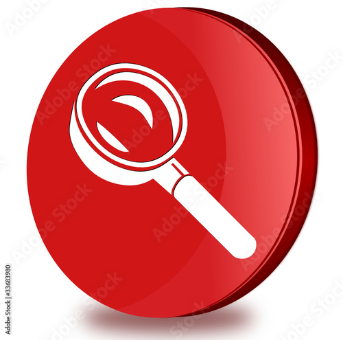 Search glossy icon