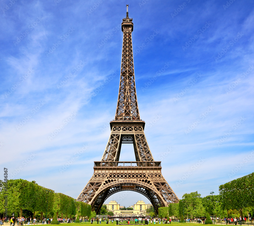 Symbol of Paris, France