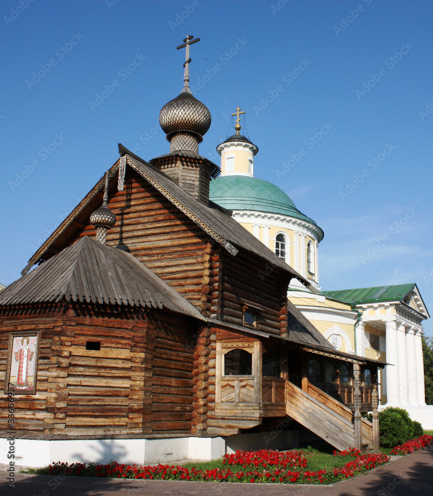 Orthodox temple complex in Kosino, Moscow