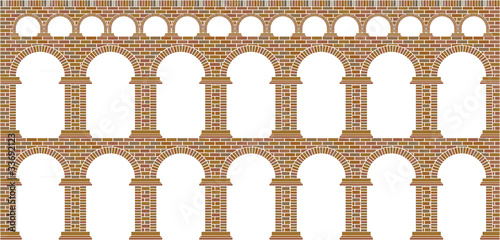 Valokuvatapetti aqueduct