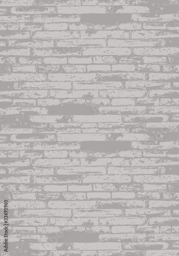 Grey brick wall for your design