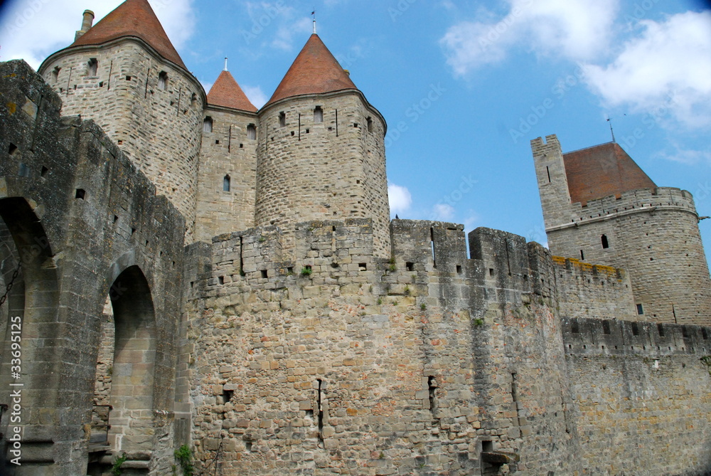 Château Comtal, Carcassonne, France
