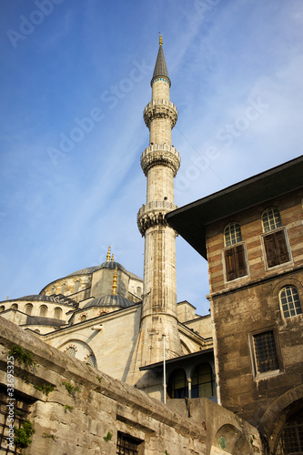 Blue Mosque Architecture in Istanbul