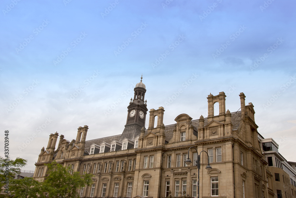 The Ornate Victorian Post Office and Clocktower  Yorkshire