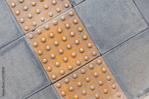 Stone pathway pavement