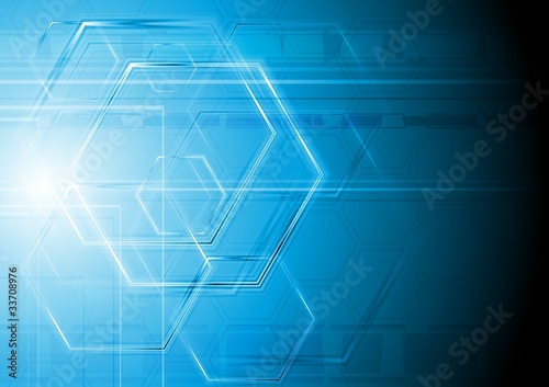 Abstract technical background