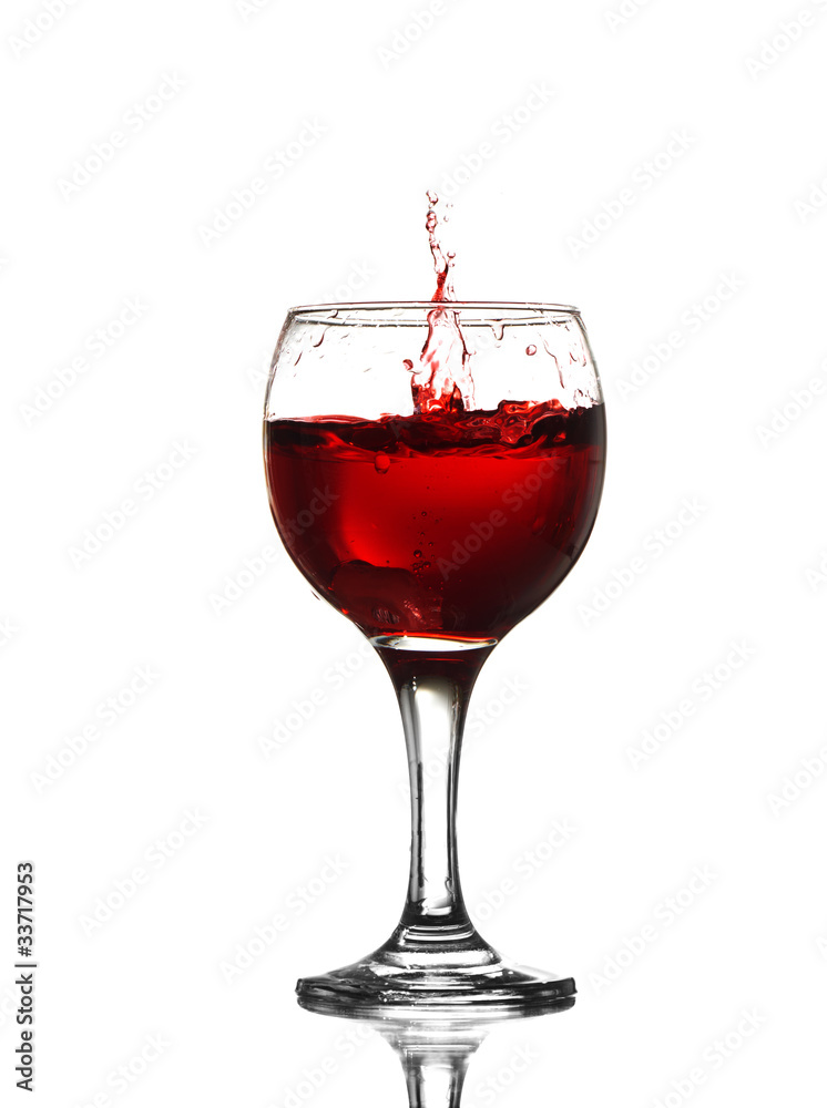 Red Wine Abstract Splashing Red Wine Abstract Splashing