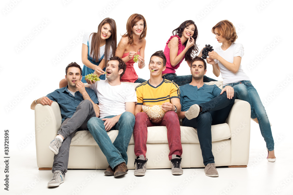 Obraz premium chilling with friends