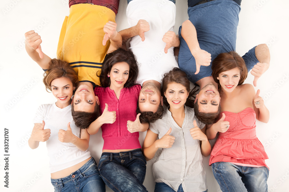 Obraz premium giving the ok