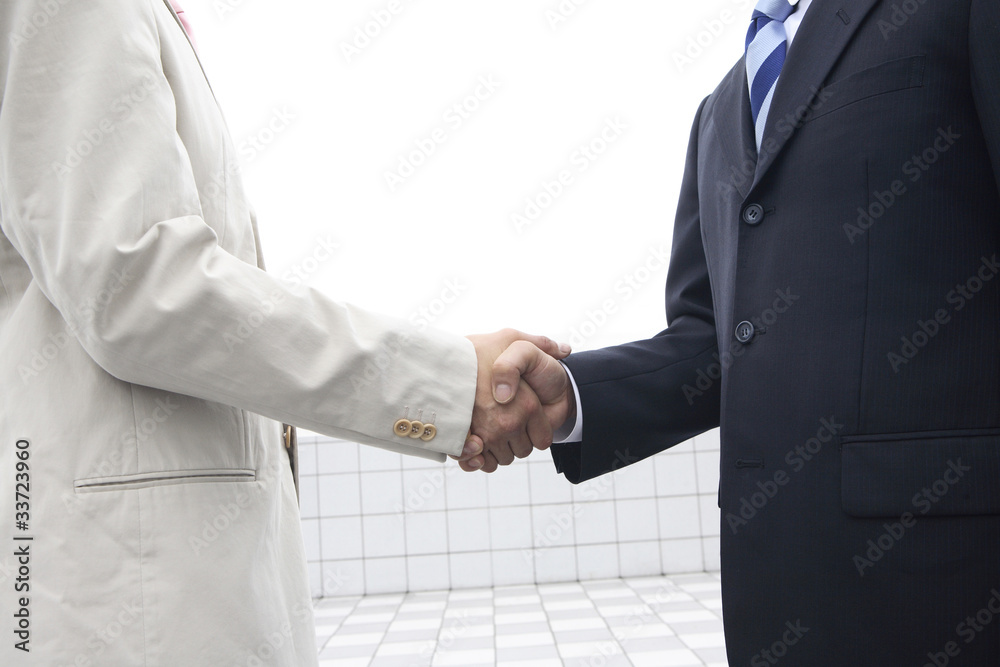 Fototapeta premium ビジネスマンの握手