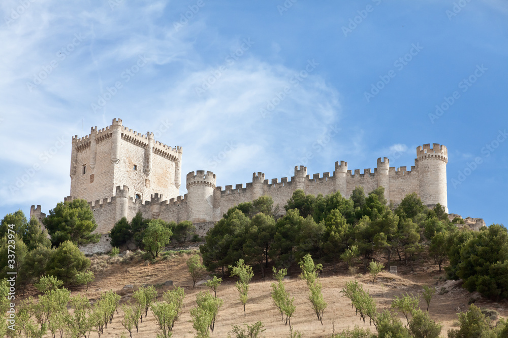Castillo de Peñafiel en Valladolid