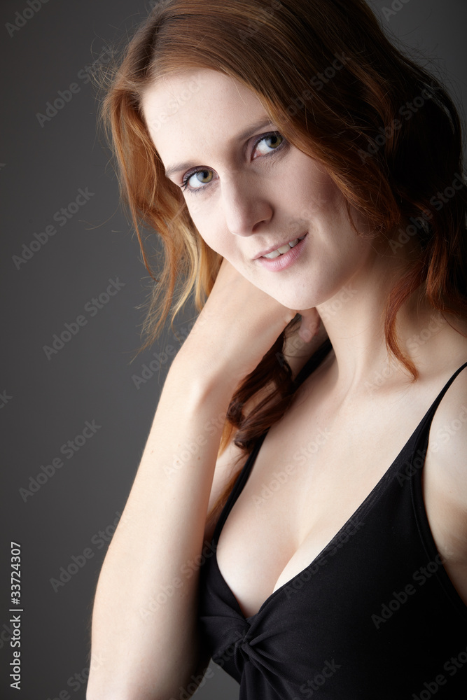 Fototapeta premium Adult redhead woman