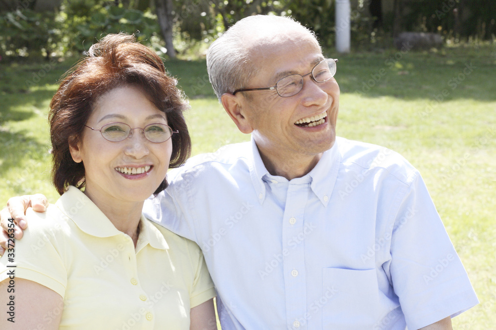 仲の良い老夫婦 仲の良い老夫婦