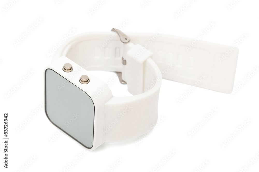 Modern digital watch Modern digital watch