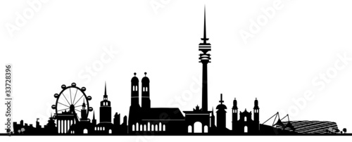 München Architektur Panorama