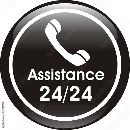 bouton assistance 24/24