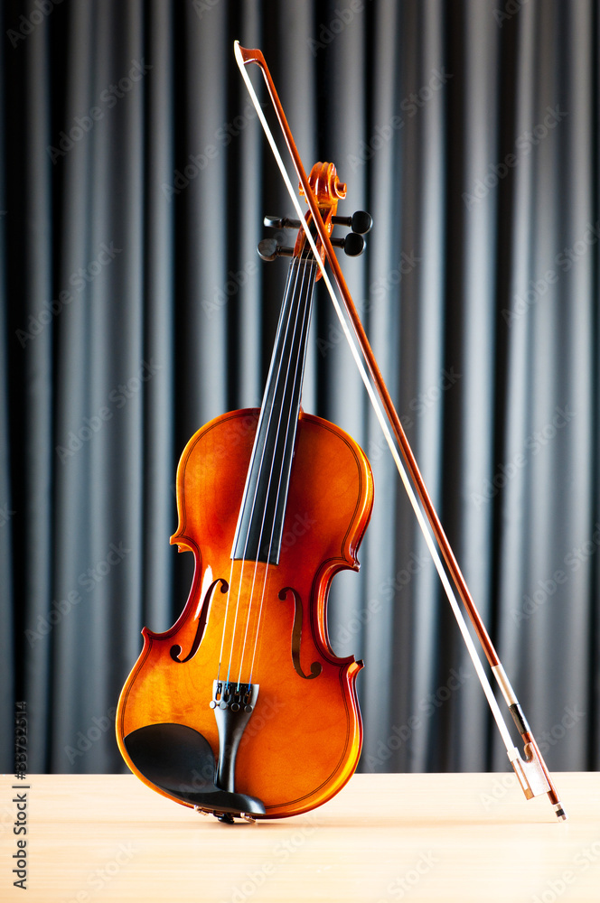Fototapeta premium Music concept with violin