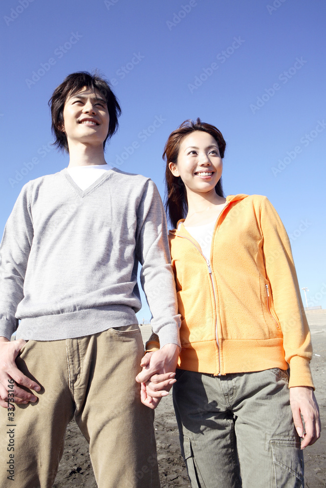 江ノ島のカップル