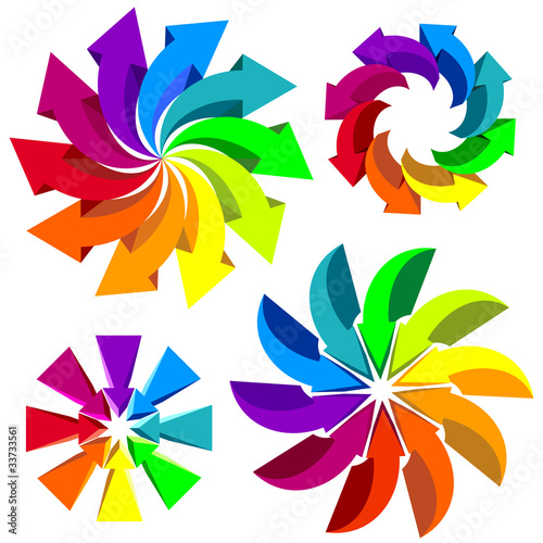 colorful arrows