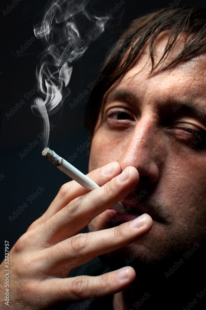 Obraz premium Smoker