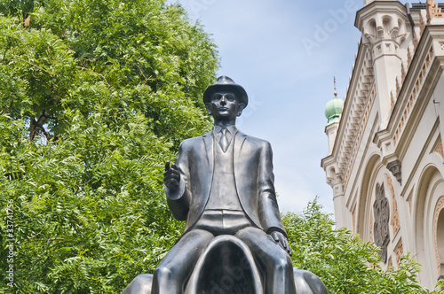 Franz Kafka statue photo