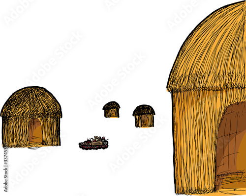 Straw Hut