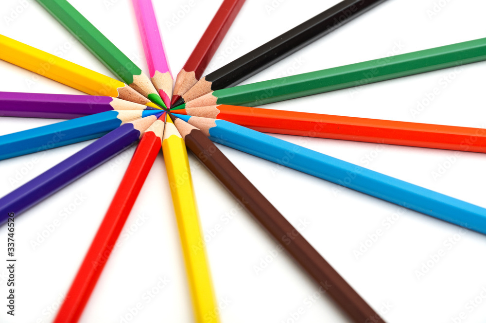 14 color pencils