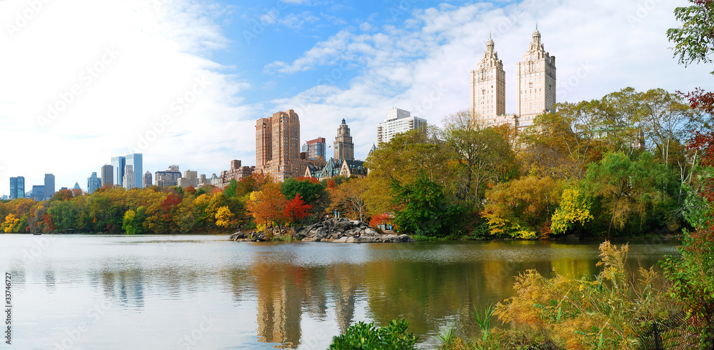 New York City Manhattan Central Park panorama