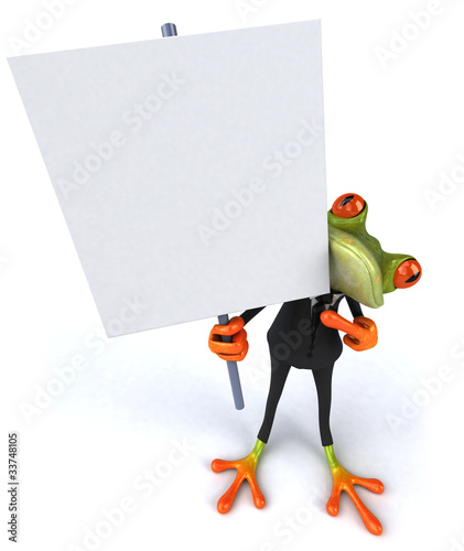 Business frog © Julien Tromeur