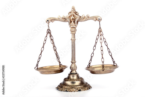 Decorative Scales of Justice