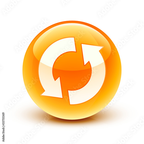 icône recyclage / recycling icon