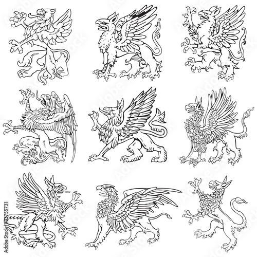 Heraldic monsters vol V photo