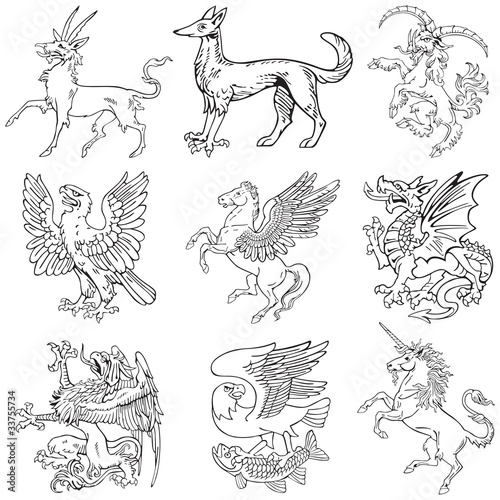 Heraldic monsters vol IV