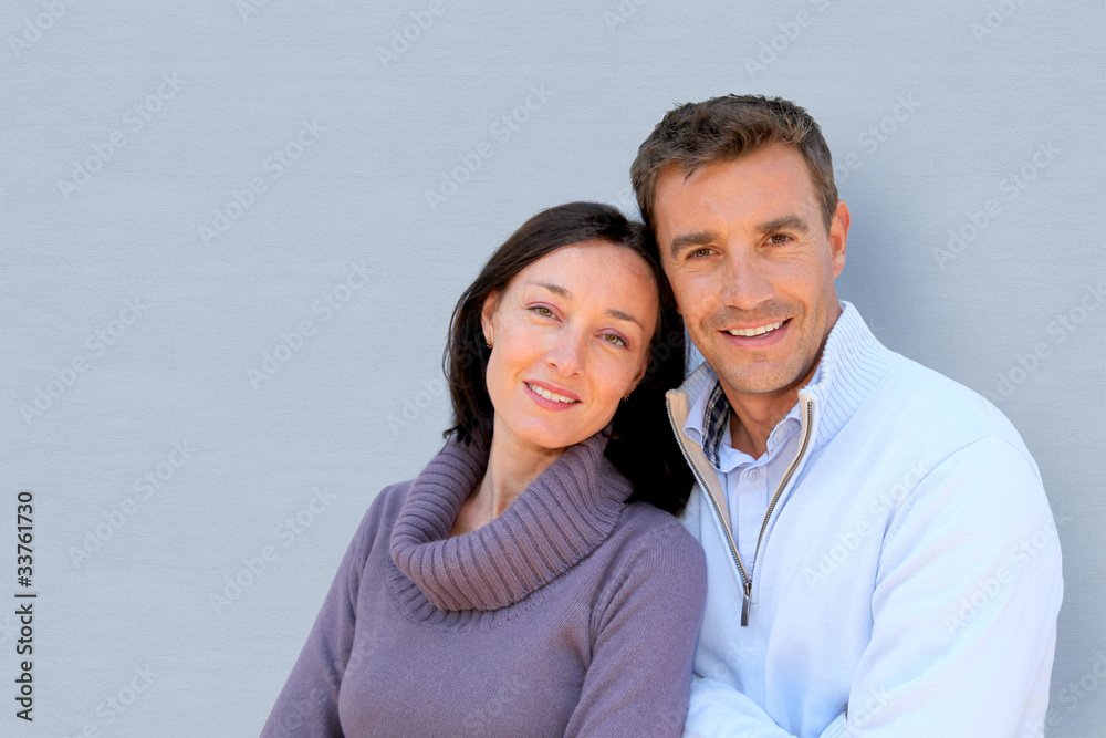 Portrait of smiling couple