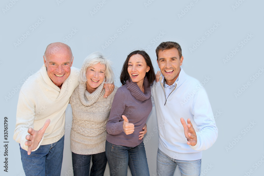 Obraz premium Happy family portrait