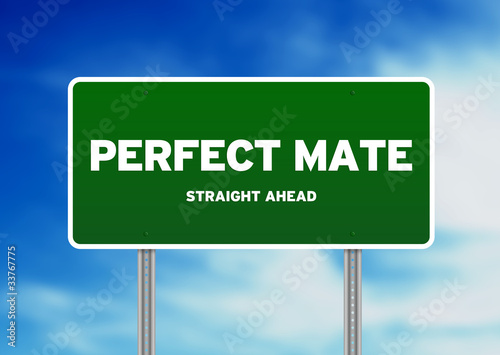 Perfect Mate Highway  Sign