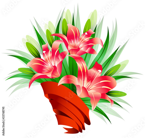 Floral design vector