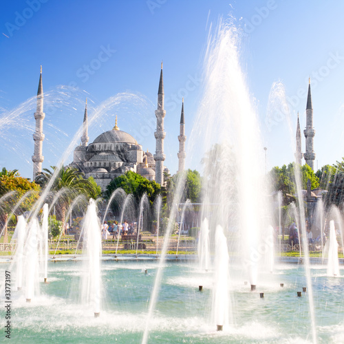 Blue Mosque in Summer
