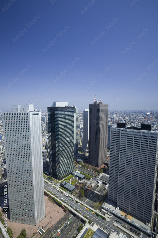 Obraz premium 新宿高層ビル群