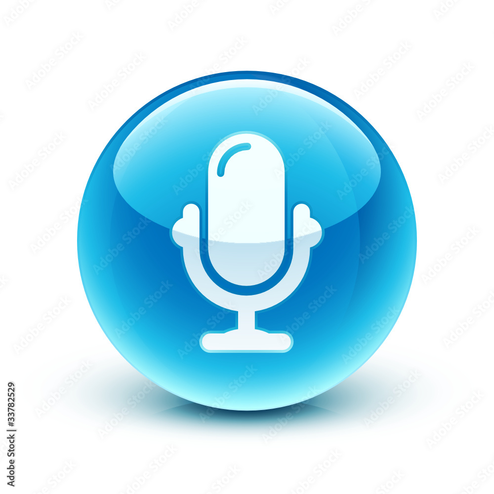 icône microphone / microphone icon icône microphone / microphone icon