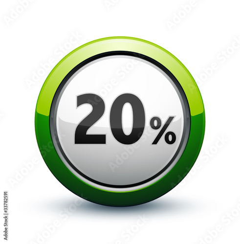 icône 20%