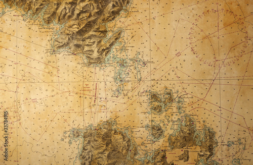Mappa Nautica bocche di Bonifacio photo