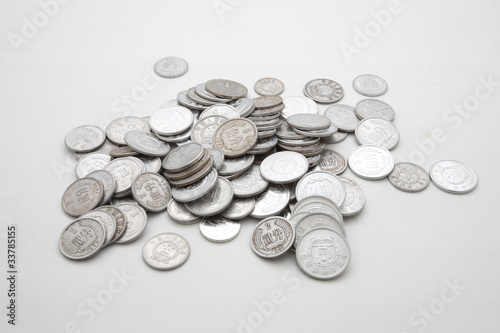 Obraz na plátně China coins